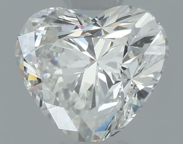 0.71ct Heart H SI1 Natural Diamond