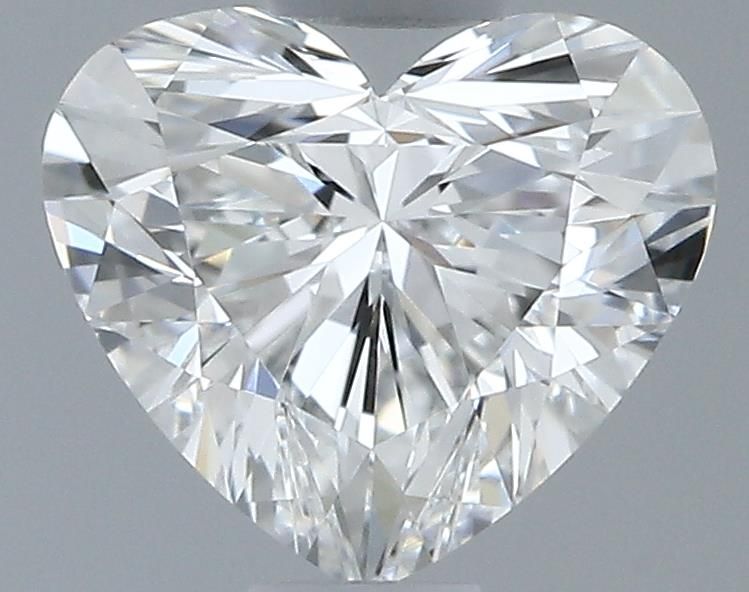 0.55ct Heart F VVS2 Natural Diamond