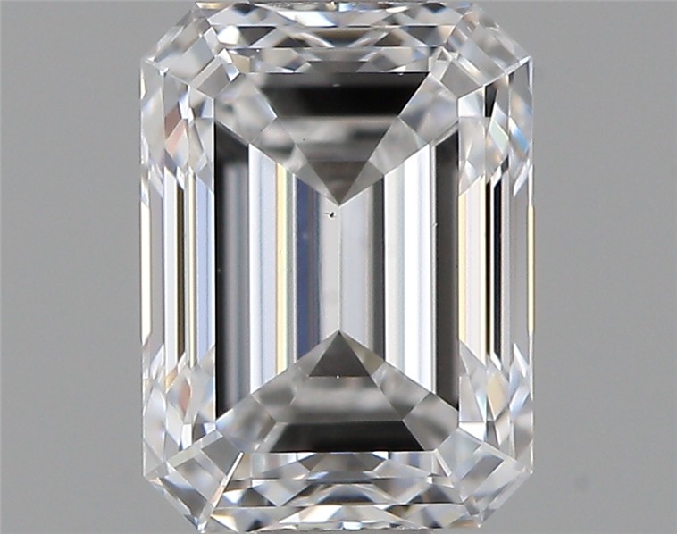 0.74ct Emerald E VS2 Natural Diamond