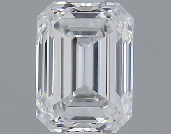 0.7ct Emerald D VVS1 Natural Diamond