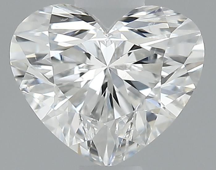 0.71ct Heart F SI1 Natural Diamond