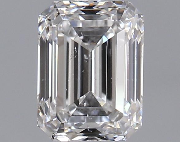 0.7ct Emerald E SI1 Natural Diamond