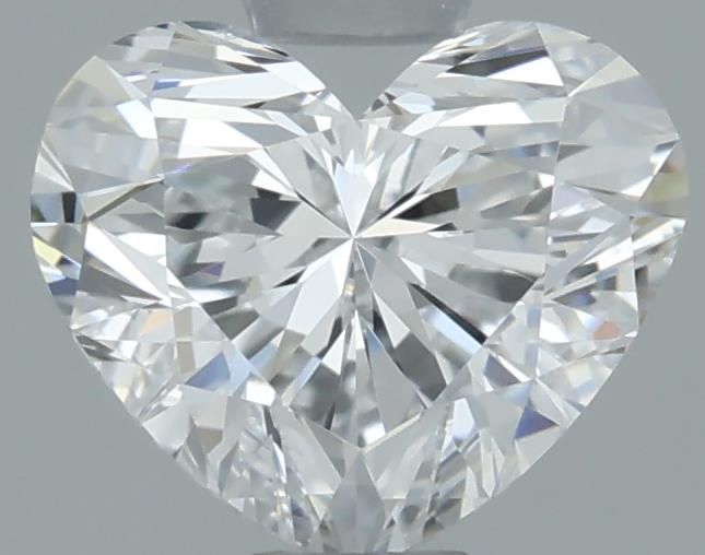 0.7ct Heart D IF Natural Diamond