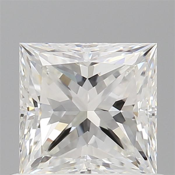 0.75ct Princess G VVS2 Natural Diamond