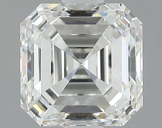 1ct Asscher H VVS1 Natural Diamond