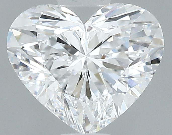 0.7ct Heart D IF Natural Diamond