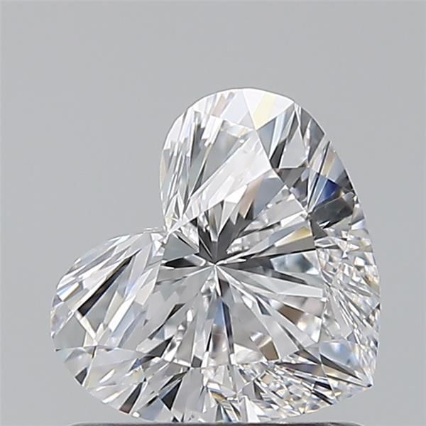 0.8ct Heart D VVS2 Natural Diamond