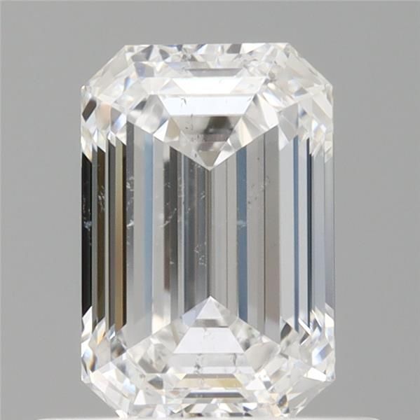 0.77ct Emerald D SI2 Natural Diamond