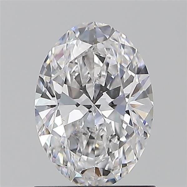 1ct Oval D SI1 Natural Diamond