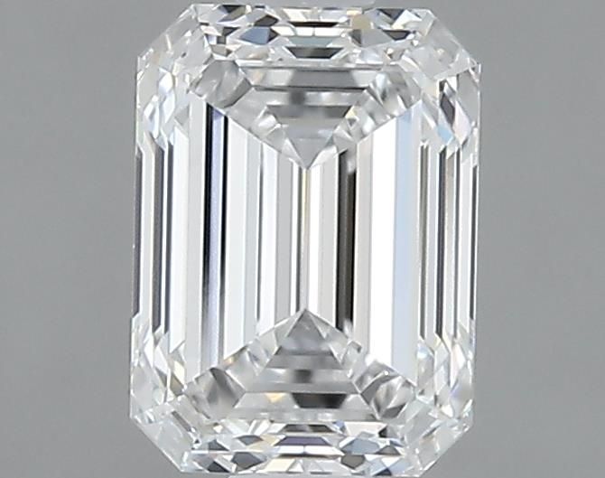 1ct Emerald D VVS1 Natural Diamond