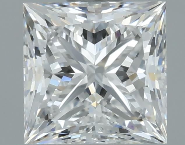 0.9ct Princess D VVS2 Natural Diamond