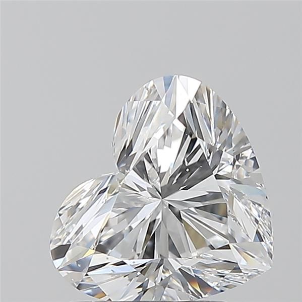 1.7ct Heart E SI1 Natural Diamond