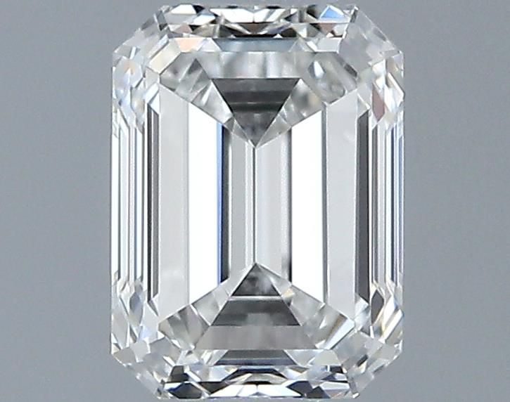 0.52ct Emerald F IF Natural Diamond