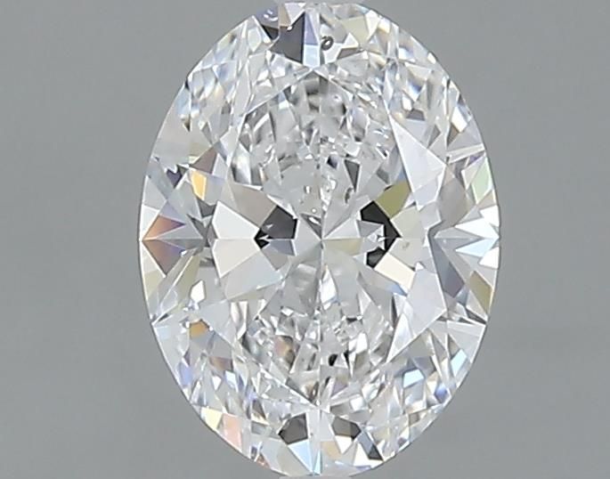 1ct Oval D SI1 Natural Diamond