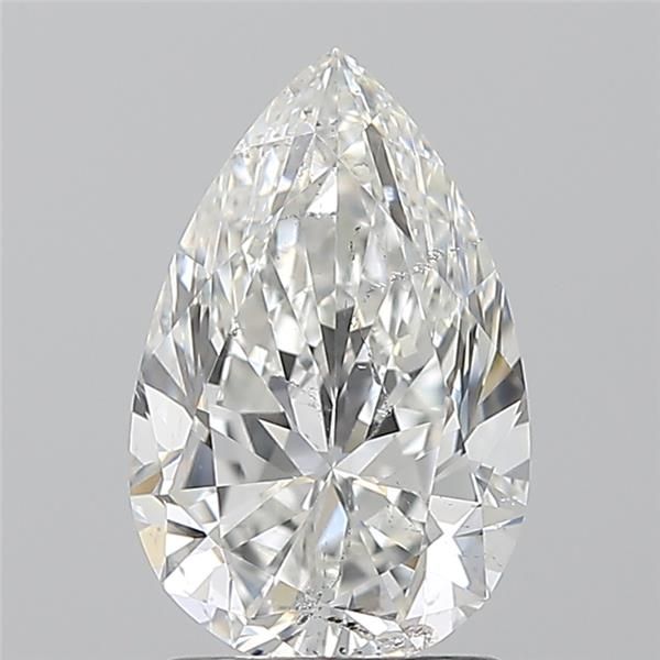 1.7ct Pear G SI2 Natural Diamond