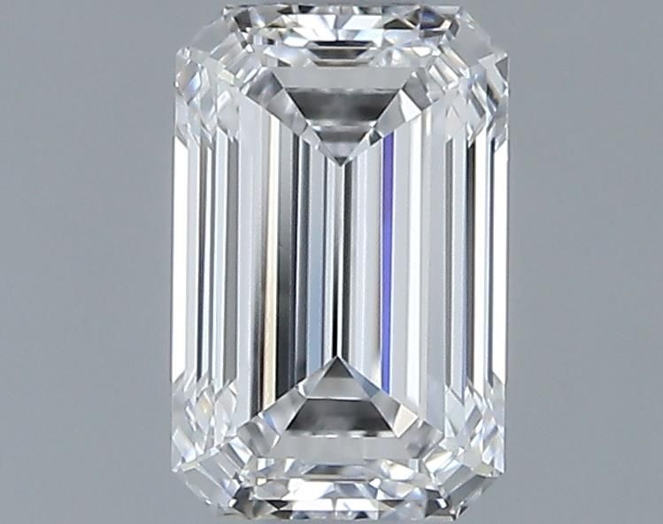 0.62ct Emerald D IF Natural Diamond