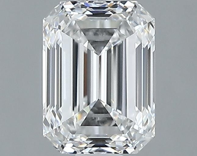 1ct Emerald D VVS1 Natural Diamond