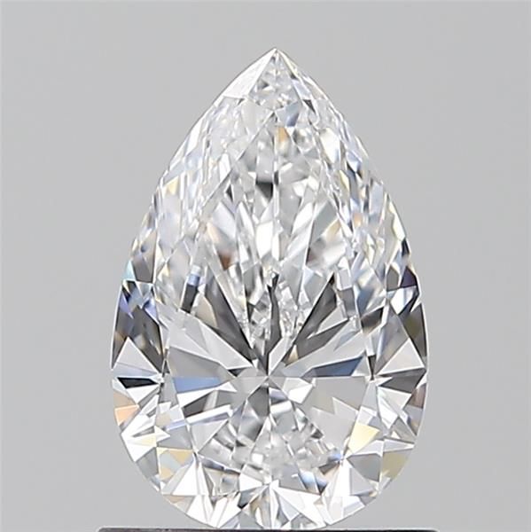 0.9ct Pear D VVS2 Natural Diamond