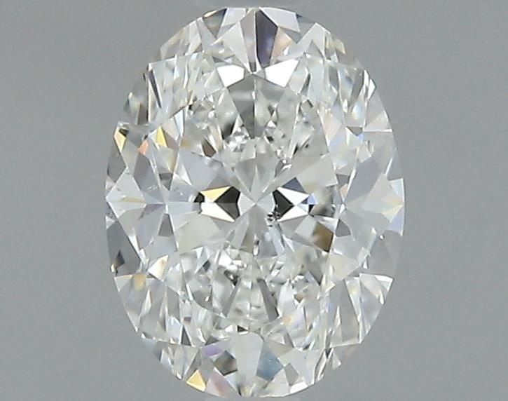 0.91ct Oval F SI1 Natural Diamond