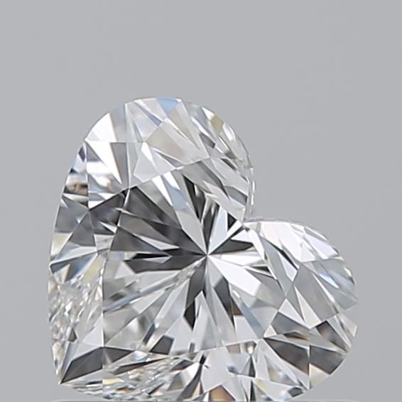 0.71ct Heart G VVS2 Natural Diamond