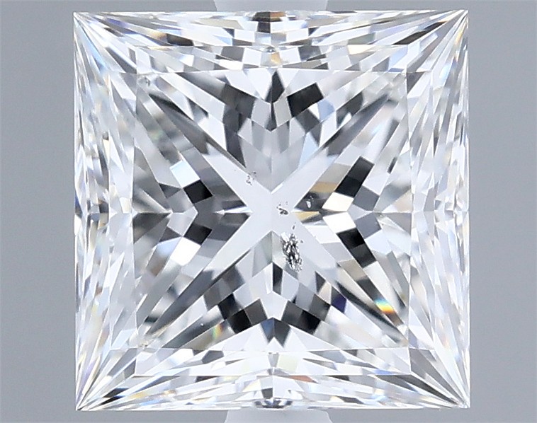 2.1ct Princess E SI2 Natural Diamond