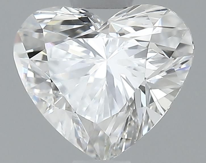 0.73ct Heart F VS2 Natural Diamond