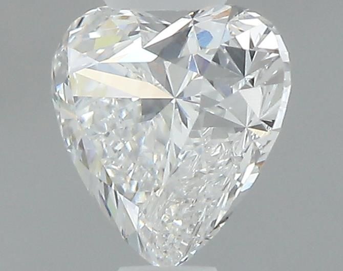 0.56ct Heart F VS1 Natural Diamond