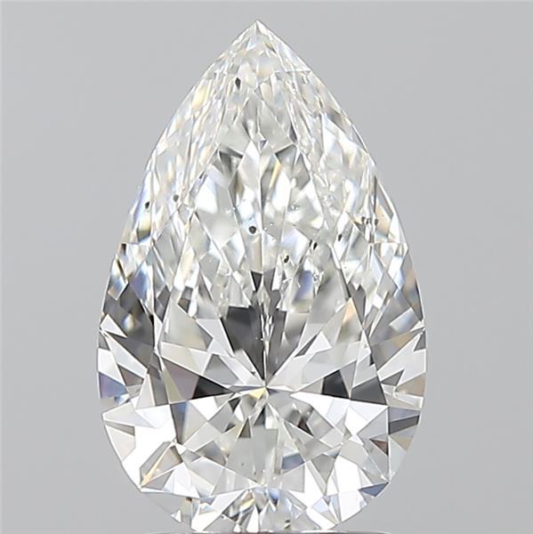 1.7ct Pear G SI1 Natural Diamond