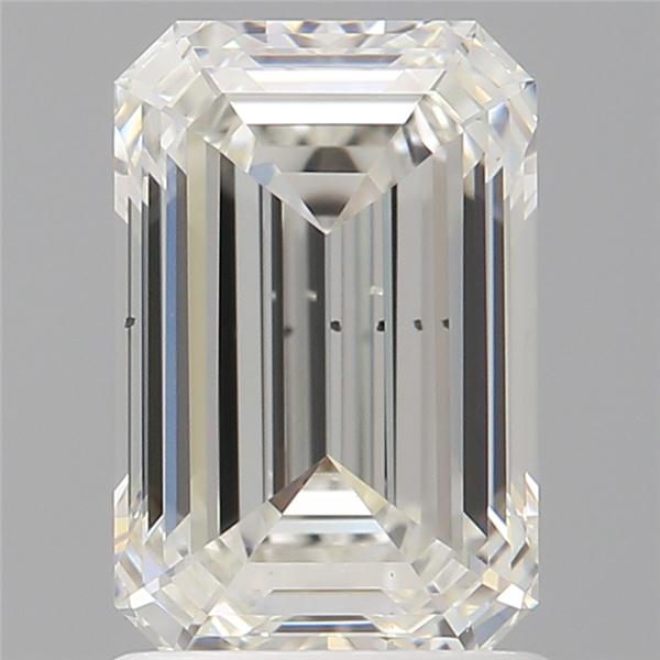 1.5ct Emerald H SI1 Natural Diamond