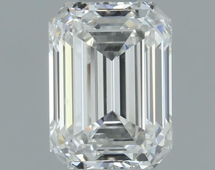 0.7ct Emerald F VS2 Natural Diamond