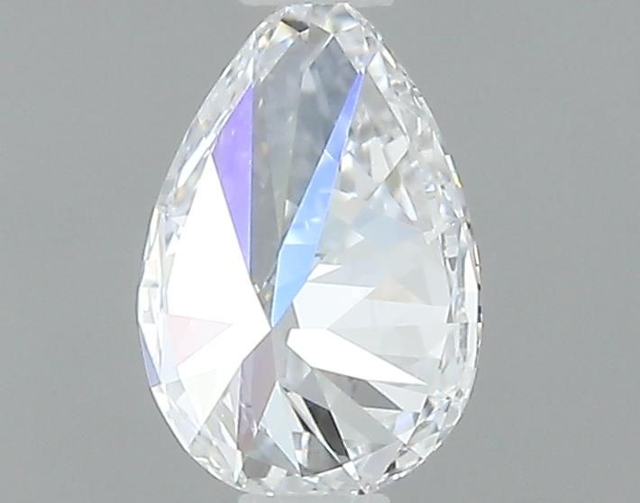 0.53ct Pear D IF Natural Diamond