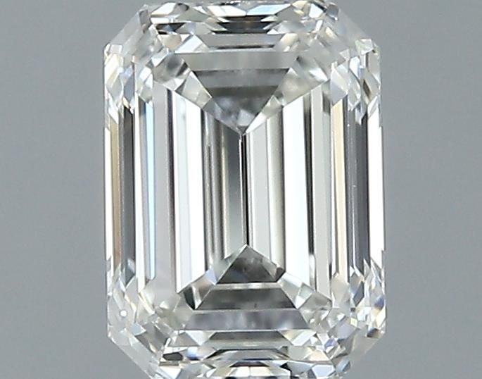 0.71ct Emerald J VVS2 Natural Diamond