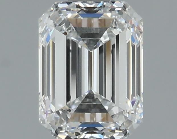 1ct Emerald D VVS2 Natural Diamond