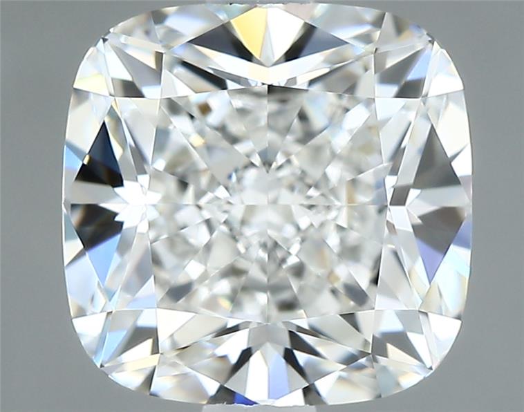 1.71ct Cushion F VVS2 Natural Diamond