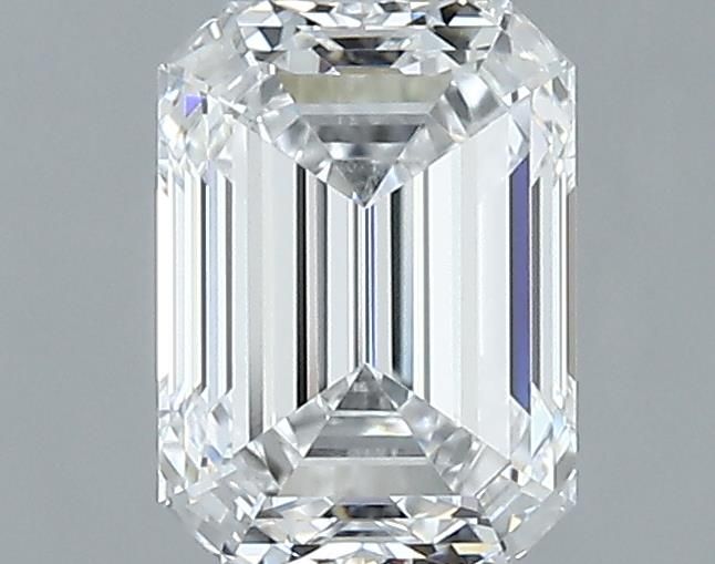 1ct Emerald D VVS1 Natural Diamond