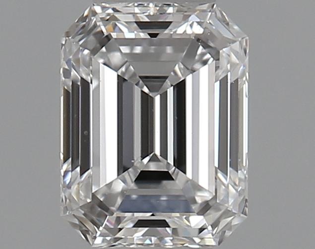 0.7ct Emerald D SI1 Natural Diamond