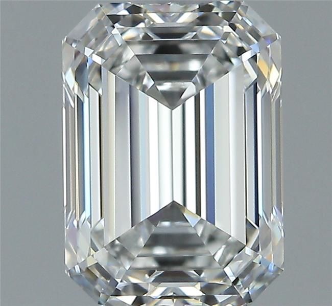 1.6ct Emerald F VVS2 Natural Diamond