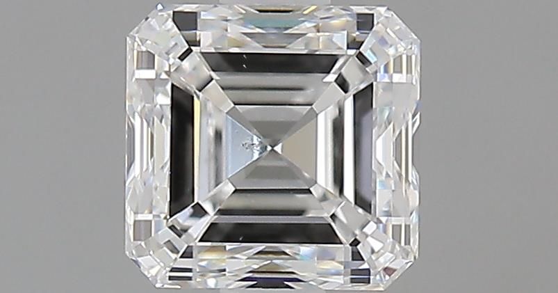1ct Asscher F VS2 Natural Diamond