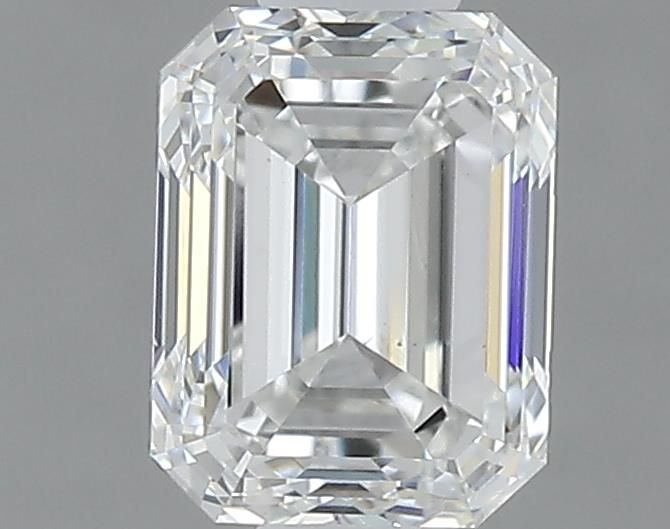 0.81ct Emerald F VS1 Natural Diamond