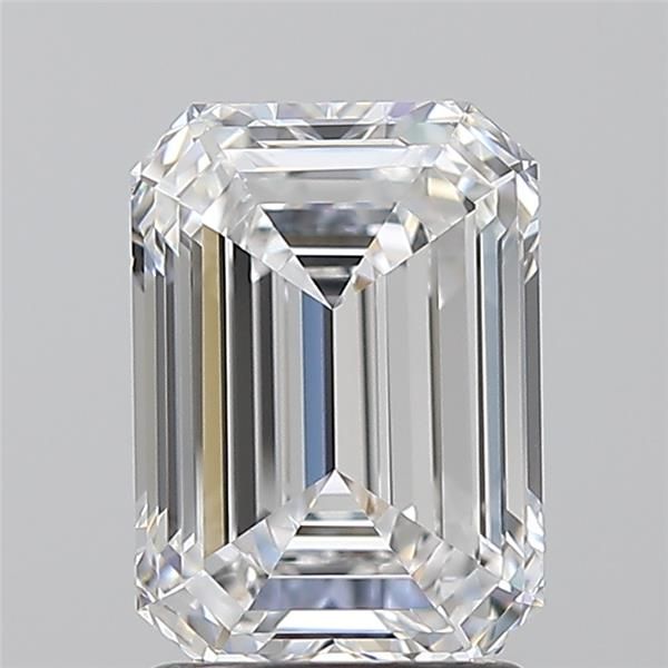 2.01ct Emerald D VVS1 Natural Diamond