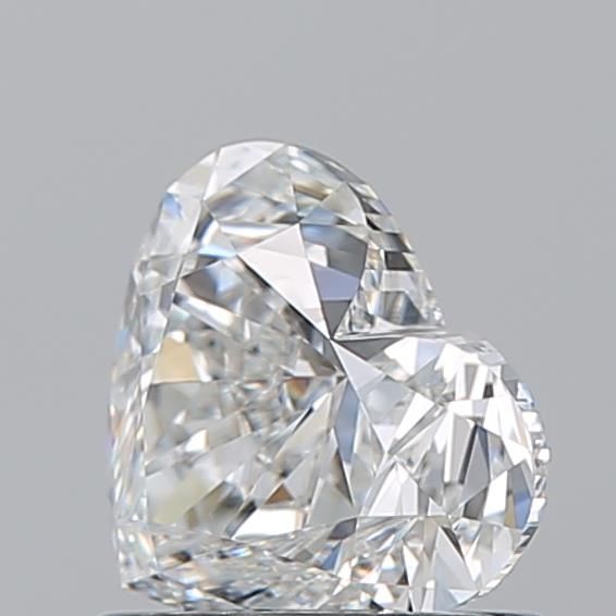 1.01ct Heart F VVS2 Natural Diamond