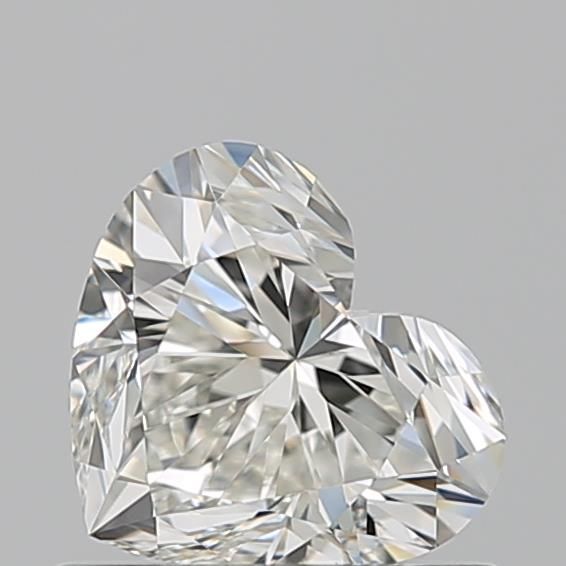 0.7ct Heart J VVS1 Natural Diamond