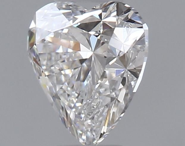 0.58ct Heart F VS1 Natural Diamond