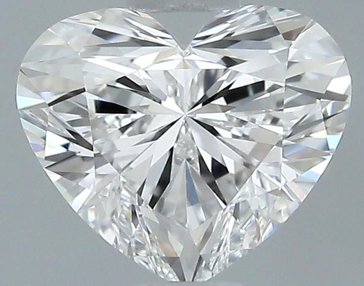 0.71ct Heart F IF Natural Diamond