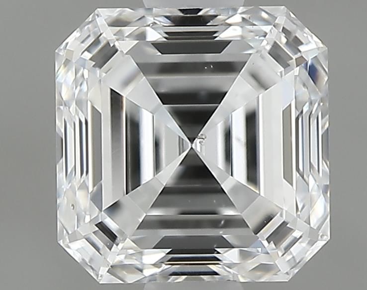 0.92ct Asscher D VS2 Natural Diamond