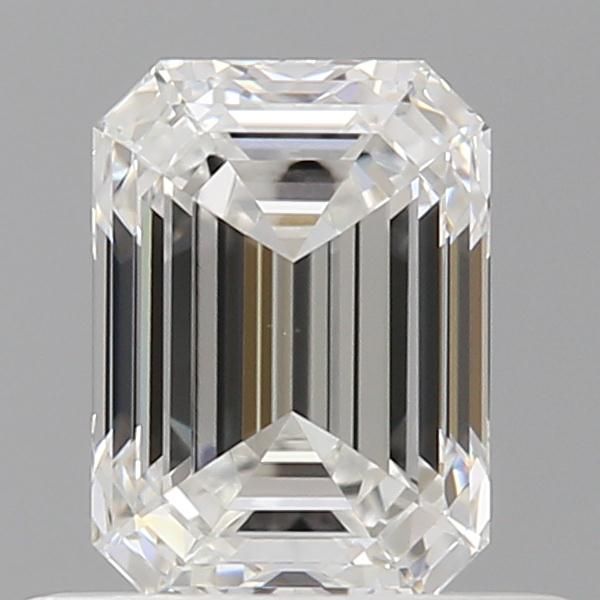 0.7ct Emerald F VVS2 Natural Diamond