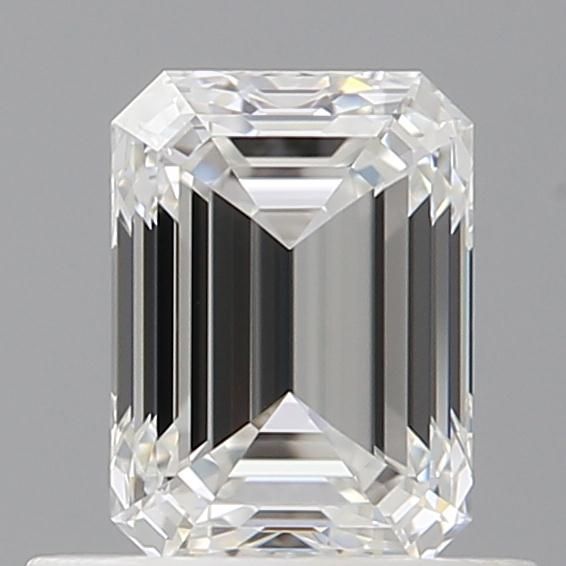 0.7ct Emerald F VVS1 Natural Diamond