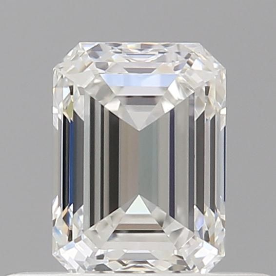 0.5ct Emerald F IF Natural Diamond