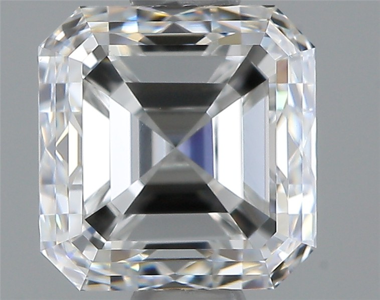 1ct Asscher F VVS2 Natural Diamond