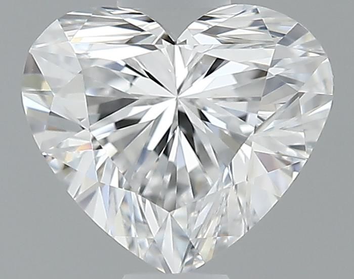 0.69ct Heart D VVS1 Natural Diamond